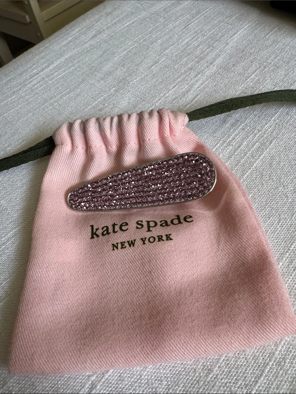 Kate Spade Pink hair clip